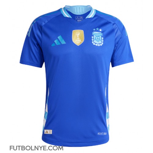 Camiseta Argentina Visitante Equipación Copa America 2024 manga corta